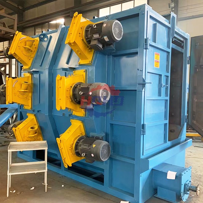 Overhead Chain Shot Blasting Machine
