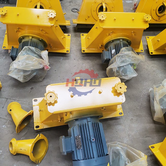 Wear-prone parts of shot blasting machines
